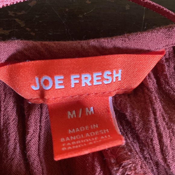 Joe Fresh Short Sleeve Tunic Length Cardigan With Tie - Picture 8 of 8